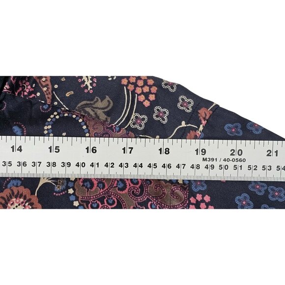 Etro Milano Mens EU 44 Multi-Color Floral Paisley Button-Down Shirt - Picture 3 of 8